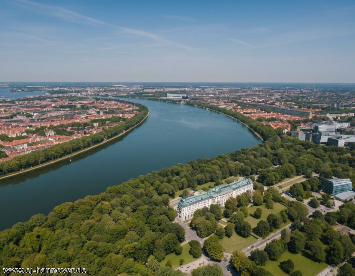 Luftaufnahmen vom Maschsee - Filme die in Hannover gedreht wurden