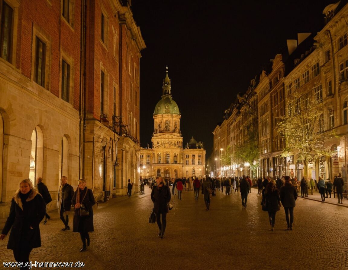 Nacht-Sightseeing mit Stadtführer machen - Hannover bei Nacht erleben